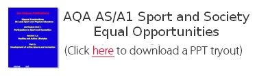 AQA AS/A1 Sport and Society Equal Opportunities