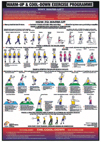Warm Up & Cool Down - A1 Chart